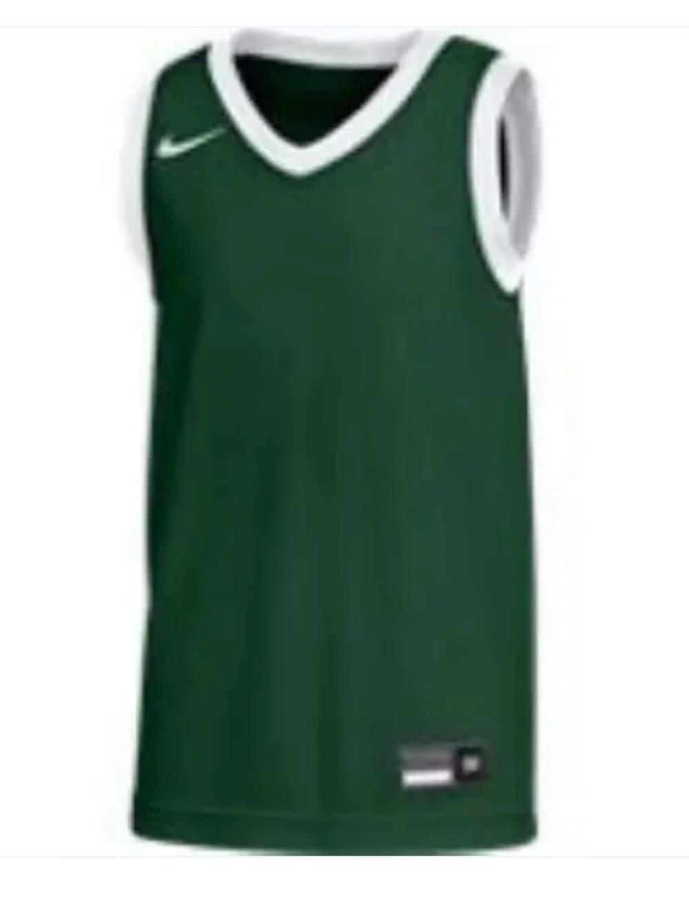 Nike Men's Dri-FIT Crossover Basketball Jersey Size M Green New